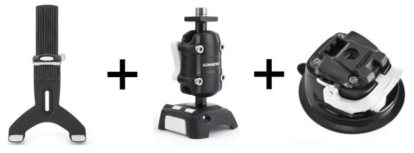 SCANSTRUT ROKK Mini Tablet Mounting Package with Suction Cup Mount
