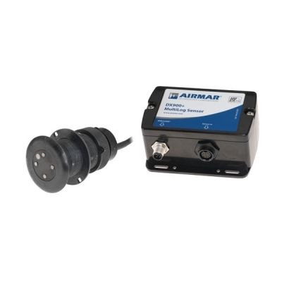 AIRMAR DX900+ Multilog Smart Electromagnetic Speed Sensor Thru‑hull, Plastic